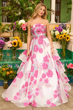 Ava Presley Embroidered Ballgown Prom Dress 42292