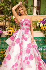 Ava Presley Embroidered Ballgown Prom Dress 42292