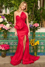 Ava Presley Peplum Prom Dress 42305