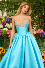 Ava Presley Embellished Cups Ballgown Prom Dress 42311