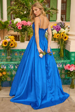 Ava Presley A-Line Satin Prom Dress 42314