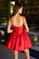 Ava Presley Corset Beaded Bodice Homecoming Dress 42380