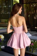 Ava Presley Sequin Corset Bubble Hem Homecoming Dress 42404