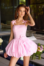 Ava Presley Embellished Bubble Hem Homecoming Dress 42449