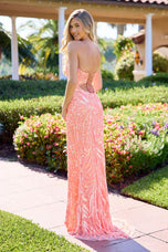 Primavera Couture Scoop Neck Beaded Long Prom Dress 4362
