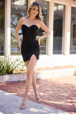 Primavera Couture Sequin Corset HoCo Dress 4439