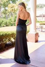 Primavera Couture Beaded Lace Bodice Prom Dress 4617