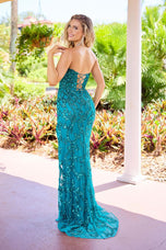 Primavera Couture Beaded Strapless Prom Dress 4518