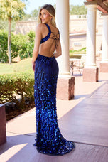 Primavera Couture Plunging Sequin Prom Dress 4527
