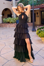 Primavera Couture A-Line Ruffle Prom Dress 4530