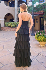 Primavera Couture A-Line Ruffle Prom Dress 4530