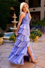 Primavera Couture A-Line Ruffle Prom Dress 4530