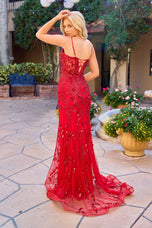 Primavera Couture Illusion Corset Bodice Prom Dress 4532