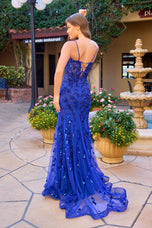 Primavera Couture Illusion Corset Bodice Prom Dress 4532