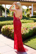 Primavera Couture Halter with Bow Detail Prom Dress 4538