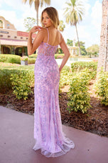 Primavera Couture Floral Beaded Prom Dress 4549