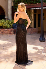 Primavera Couture Beaded Long Dress 4560