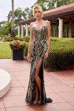 Primavera Couture Long Dress 4594