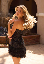 Primavera Couture Short Dress 4601