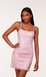 Alyce Paris Homecoming Dress 4615