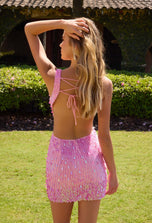 Primavera Couture Short Dress 4617