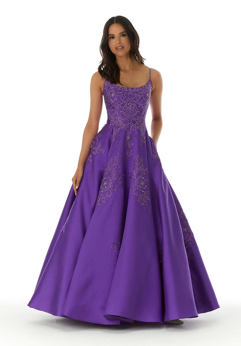 Morilee Satin Ball Gown Dress 47056