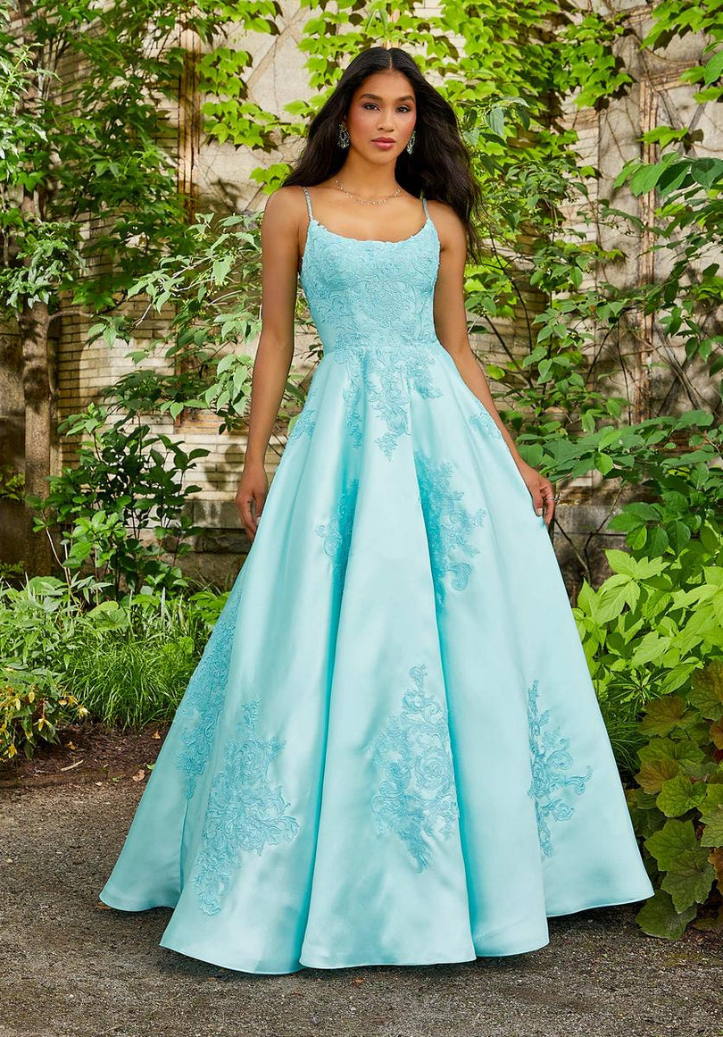 Mermaid Royal Blue Satin Long Prom Dresses,Mermaid Evening Dresses,WP4 –  winkbridal