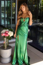 Ava Presley Metallic Fitted Prom Dress 47102