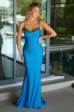 Ava Presley Peek-a-Boo Bust Prom Dress 47173