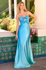 Ava Presley Ombre Strapless Prom Dress 47179