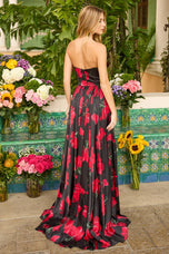 Ava Presley Floral A-Line Prom Dress 47190