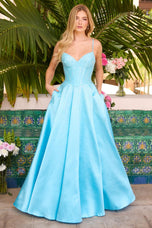Ava Presley Corset A-Line Prom Dress 47192