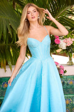 Ava Presley Corset A-Line Prom Dress 47192