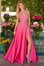 Ava Presley Corset A-Line Prom Dress 47192