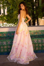 Ava Presley Embroidered Tulle Prom Dress 47193