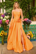 Ava Presley Rosette Ballgown Prom Dress 47204