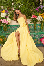 Ava Presley Rosette Ballgown Prom Dress 47204