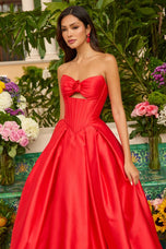 Ava Presley Cut-Out Ballgown Prom Dress 47223