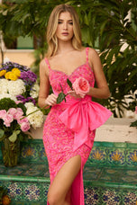 Ava Presley Bow Prom Dress 47229