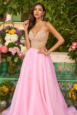 Ava Presley Low Back Ballgown Prom Dress 47243