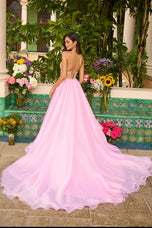 Ava Presley Low Back Ballgown Prom Dress 47243