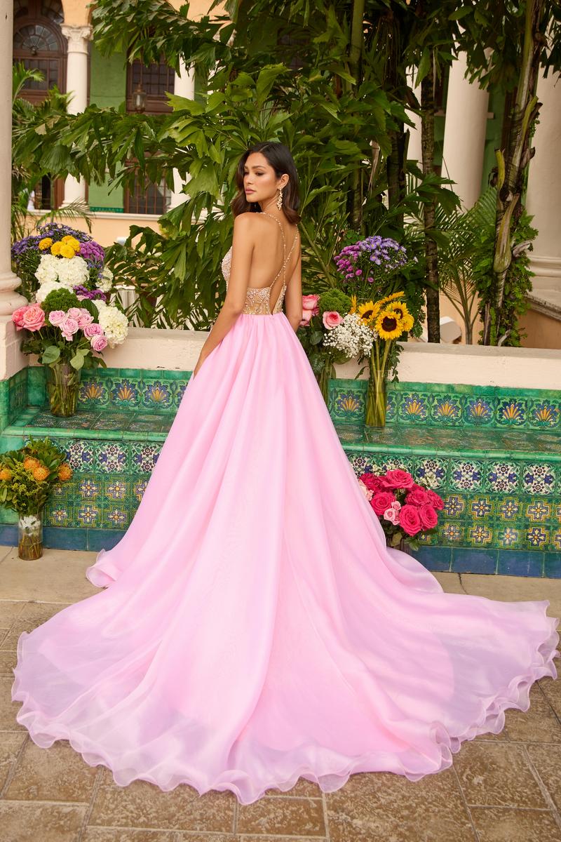 Ava Presley Low Back Ballgown Prom Dress 47243