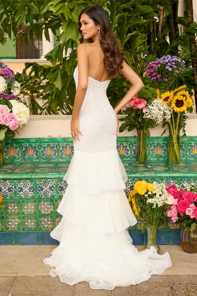 Ava Presley Layered Ruffle Prom Dress 47251