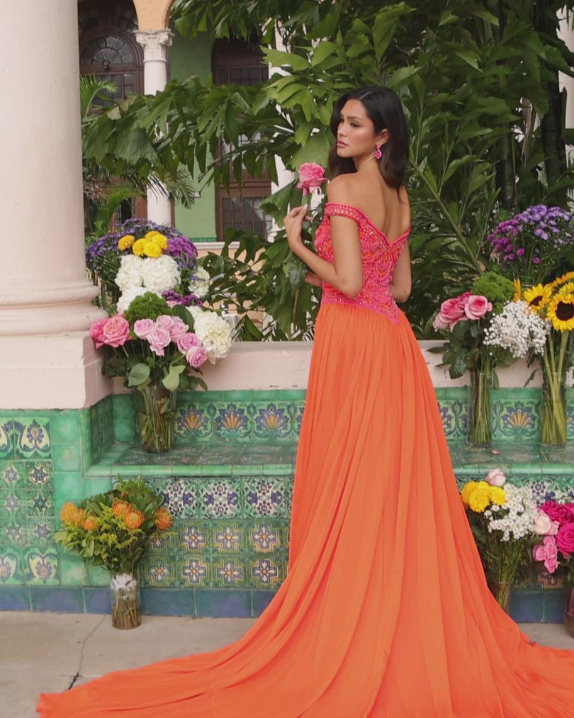 Ava Presley A-Line Prom Dress 47254