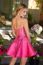 Ava Presley Beaded Corset HoCo Dress 47291