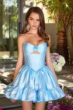 Ava Presley Ruffle Corset HoCo Dress 47328
