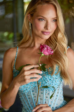 Ava Presley Illusion Corset Homecoming Dress 47339