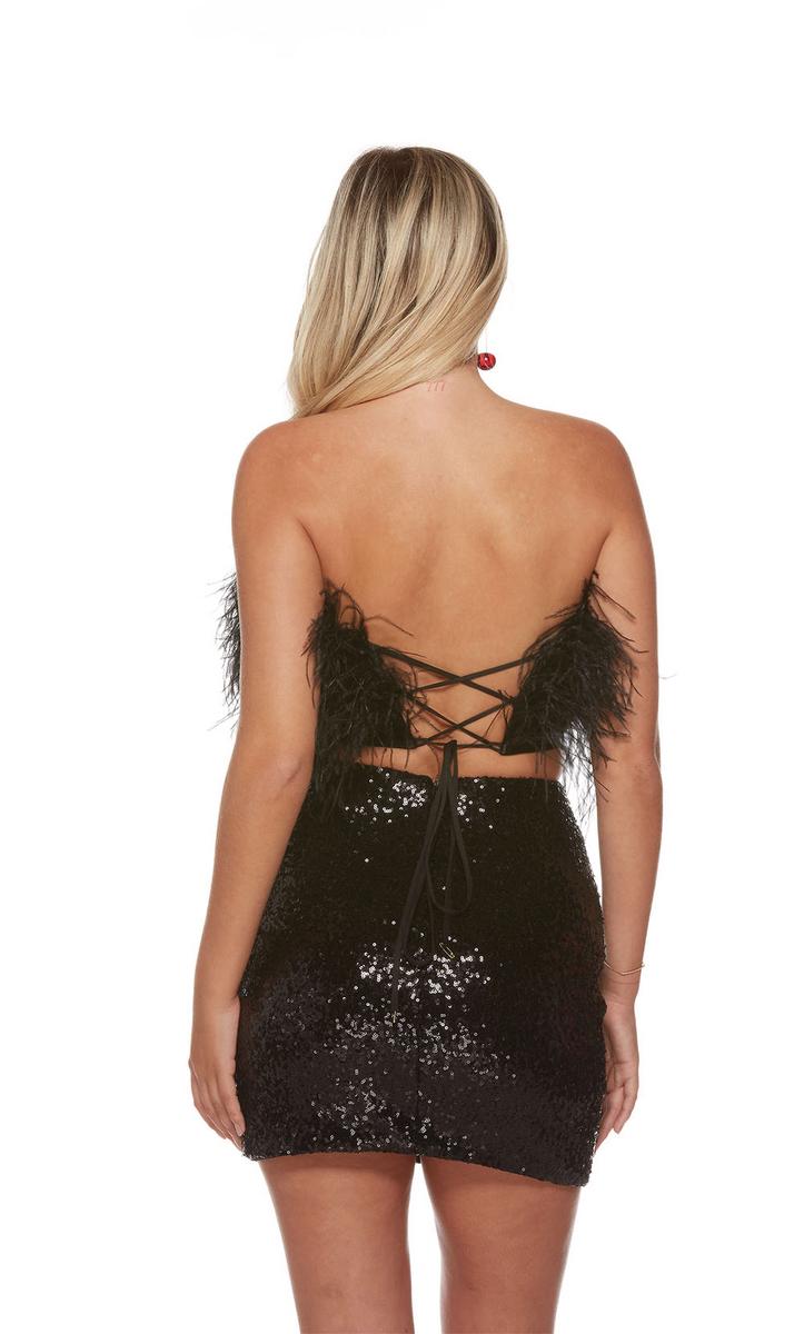 black two piece dress homecoming Cute 2 Piece Black Homecoming Dress Style S2314