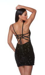 Alyce Paris Open Back Homecoming Dress 4794