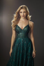 Morilee Sequin Illusion Prom Dress 48007